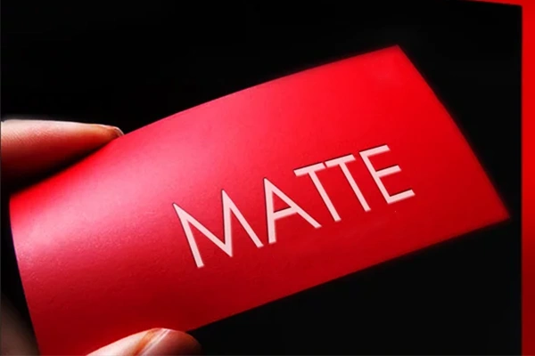 matte lamination